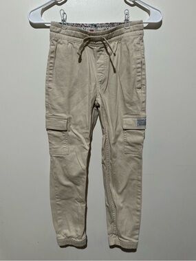 Levi's Light Beige Cargo Joggers